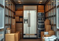 Jak bezpiecznie przewieźć lodówkę i sprzęt AGD podczas przeprowadzki — przygotowanie, transport i zabezpieczenie krok po kroku