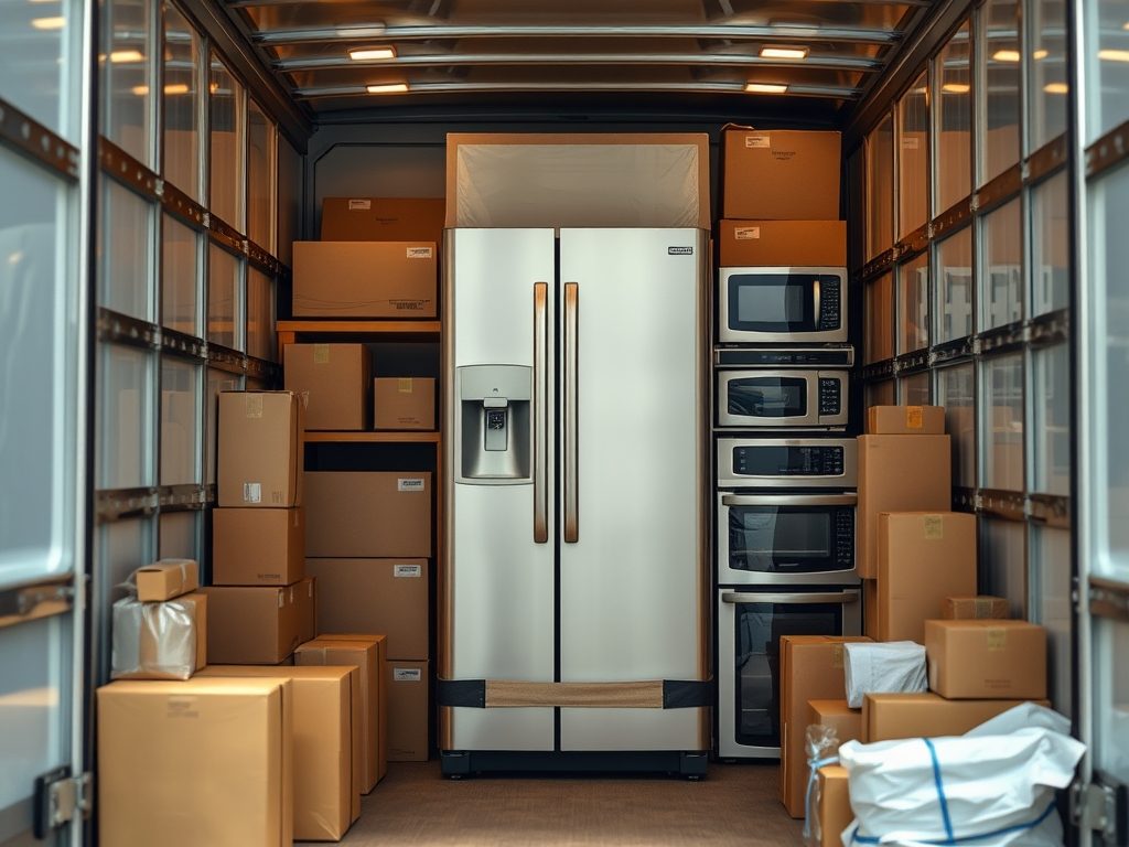 Jak bezpiecznie przewieźć lodówkę i sprzęt AGD podczas przeprowadzki — przygotowanie, transport i zabezpieczenie krok po kroku