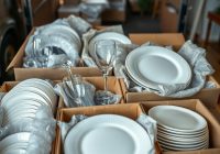 Jak skutecznie pakować szkło i talerze do przeprowadzki, by uniknąć uszkodzeń podczas transportu