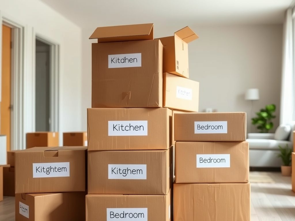Jak skutecznie opisać kartony według pomieszczeń, by przyspieszyć rozpakowywanie i uniknąć chaosu