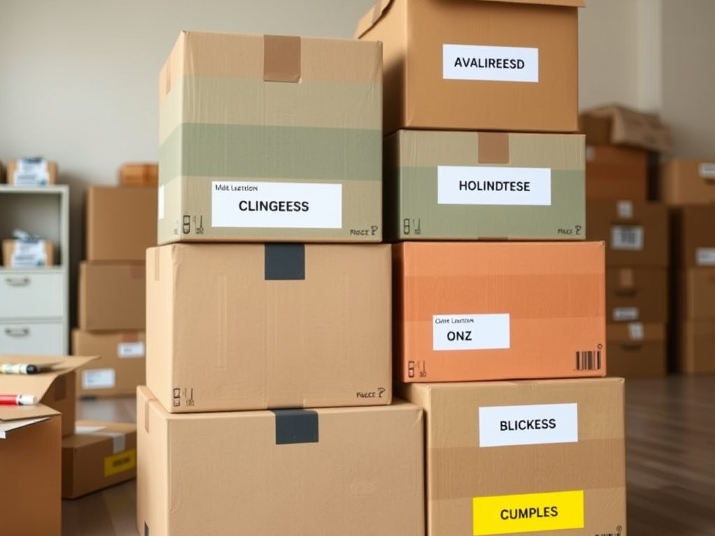 Jak opisywać kartony do przeprowadzki, by zachować porządek i bezpieczeństwo przewozu