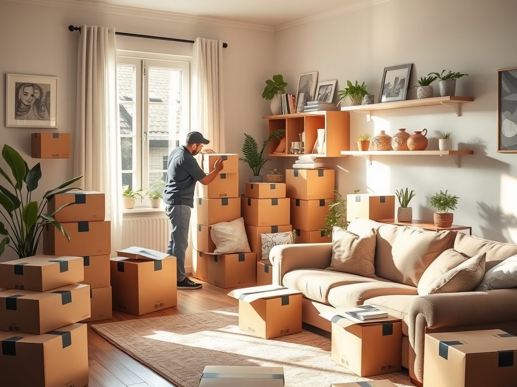 Jak uporządkować mieszkanie po przeprowadzce, by nie utknąć w kartonach i szybko poczuć domowy komfort