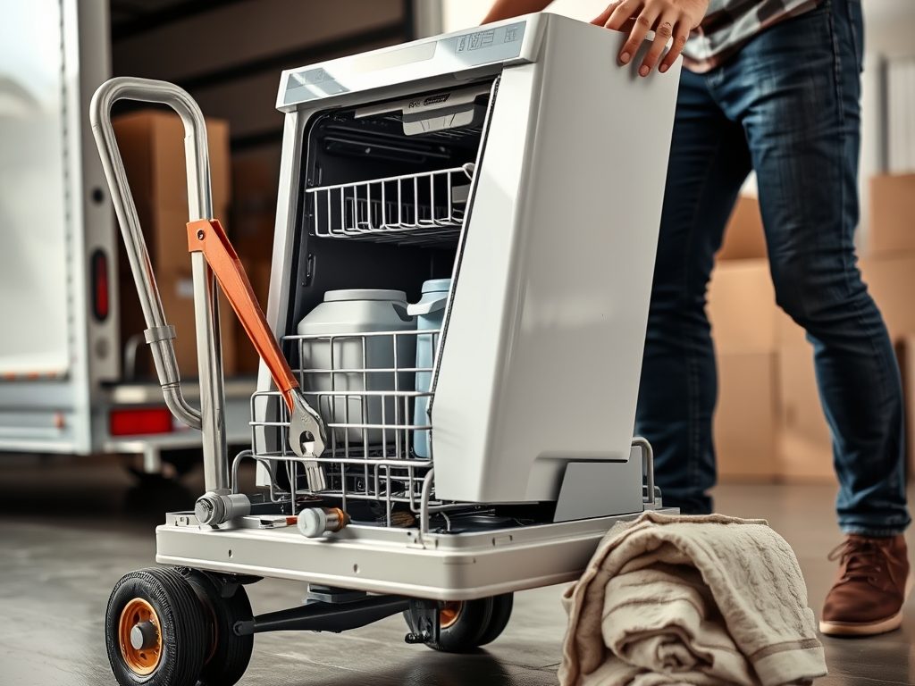 Jak bezpiecznie przygotować i przewieźć zmywarkę podczas przeprowadzki, unikając uszkodzeń i wycieków