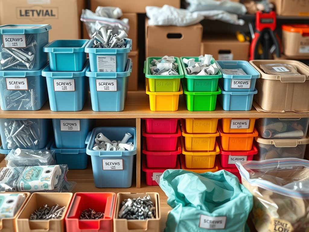 Jak zabezpieczyć i posegregować śruby oraz elementy mebli przy przeprowadzce, by nie zgubić części i ułatwić montaż Jak zabezpieczyć i posegregować śruby oraz elementy mebli przy przeprowadzce, by nie zgubić części i ułatwić montaż