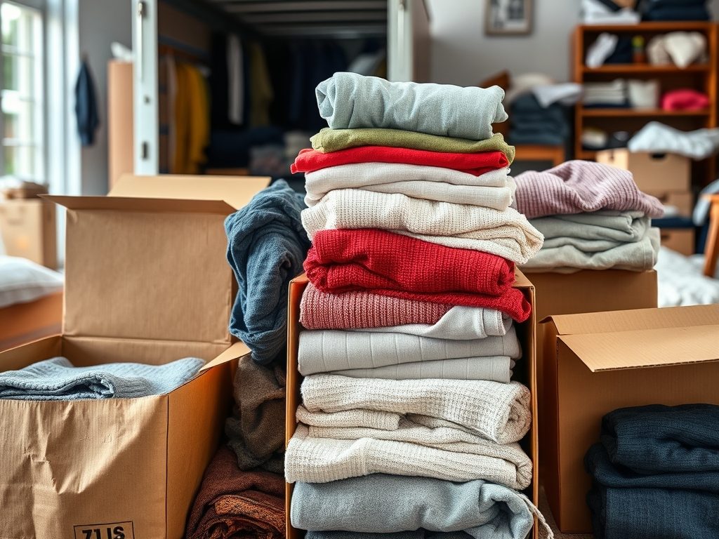 Jak skutecznie pakować ubrania do przeprowadzki, by oszczędzić miejsce i uniknąć zagnieceń