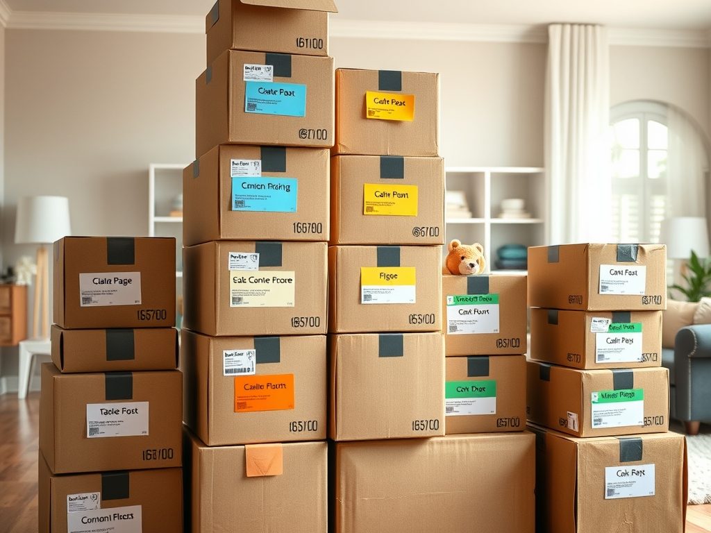 Jak skutecznie opisać kartony do przeprowadzki, by ułatwić pakowanie i rozpakowywanie