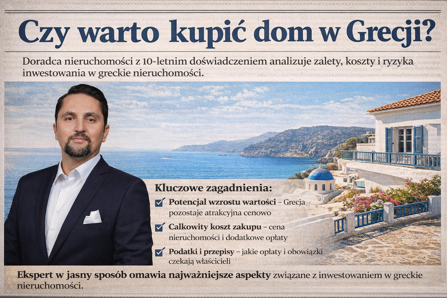 Czy warto kupić dom w Grecji?