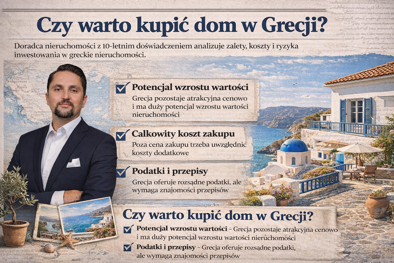 Czy warto kupić dom w Grecji